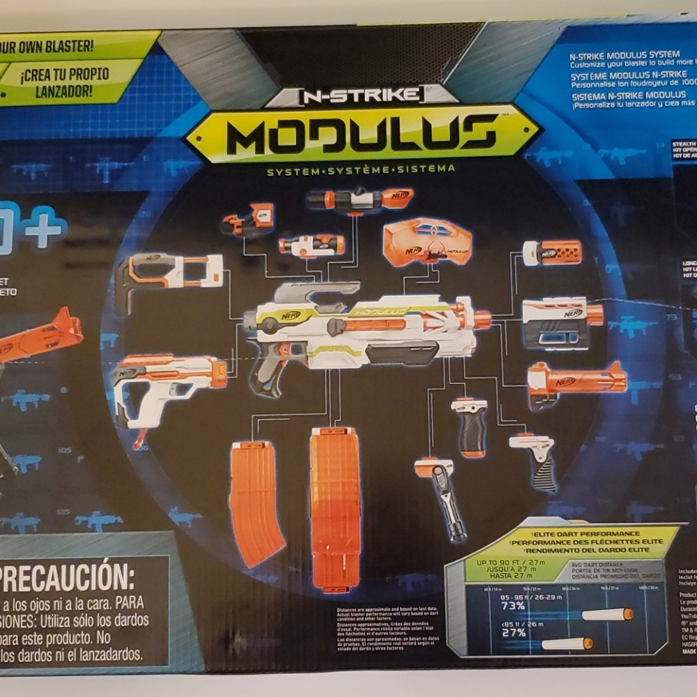 NEW/SEALED - Nerf N-Strike Modulus ECS-10 Blaster - Picture 6 of 13